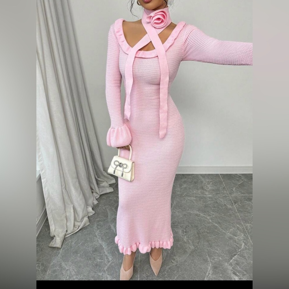 Pink dress